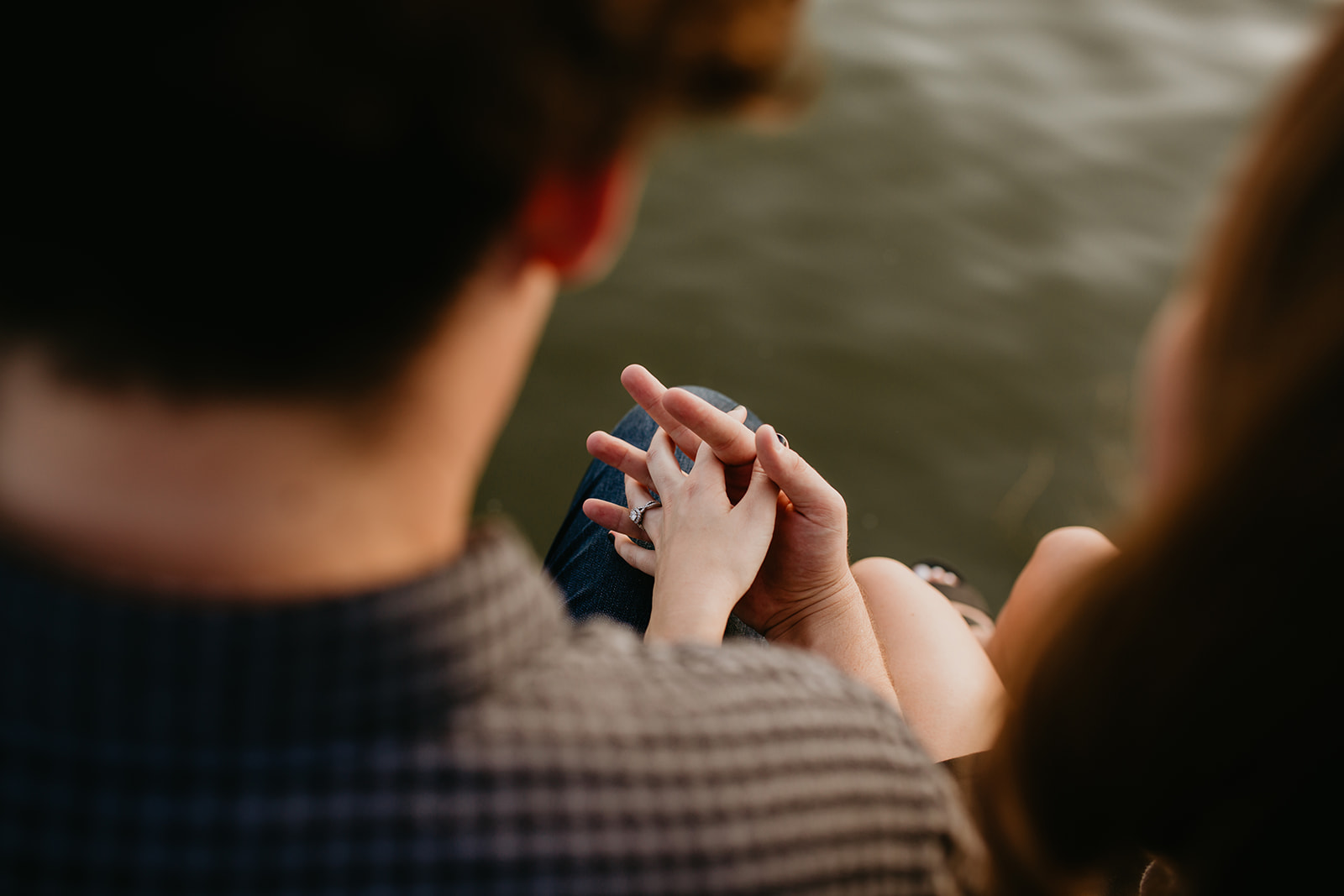 white rock lake engagement session - texas wedding photographer - texas elopement photographer